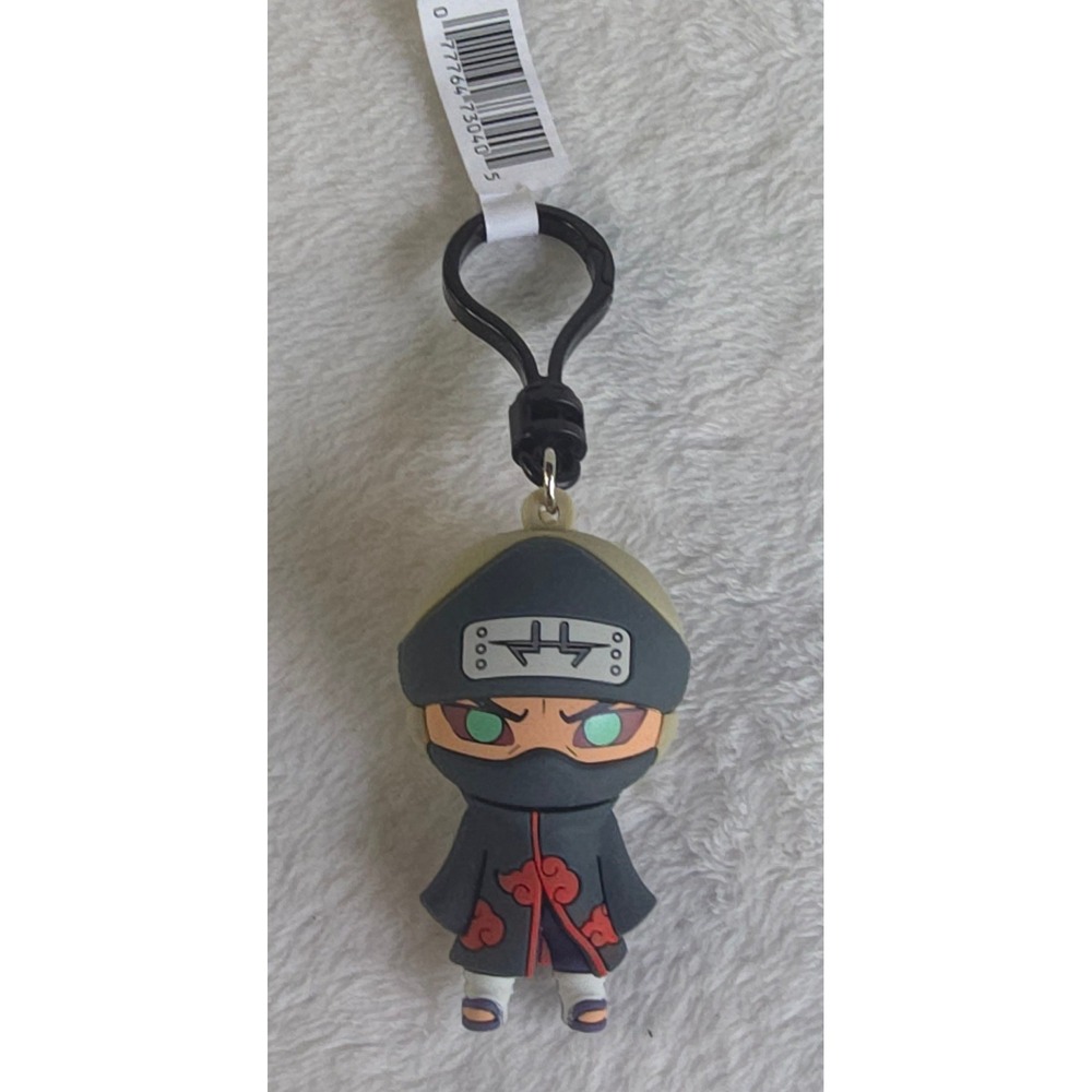 Naruto Shippuden Kakuzu Akatsuki 3D Bag Clip Keychain Monogram YA34-24F06